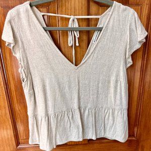Babydoll Cream Shirt
